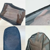 Máscara de Kanye Impresa en 3D, Máscara Facial Completa de Malla Elástica para Cosplay, Gorro de Moda Hip Hop, Pasamontañas, Gorro con Capucha