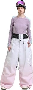 Pantalon cargo imperméable en polyester pour homme avec cordon de serrage et plusieurs poches pour les activités de plein air - Product Image 2