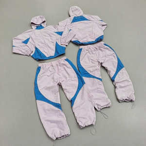 Wholesale <b>Wind</b> <b>Breaker</b> Custom Sets Lightweight Outwear Windbreaker Tracksuit Two Piece Nylon Jacket &bPants Set Windbreaker Sets - Product Image 1