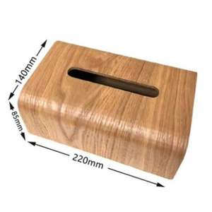 Boîte à mouchoirs en bois de qualité supérieure pour une décoration intérieure moderne, offrant une fabrication durable et un accent intérieur élégant - Product Image 1