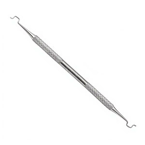 Applicateur de ligature Twirl-On 5,5 pouces à double extrémité, instrument de pose d'élastiques en acier inoxydable de qualité allemande pour orthodontie dentaire - Product Image 2