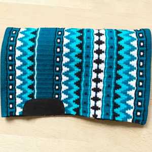 Tapis de selle western avec motif aztèque traditionnel, couverture de selle tissée durable pour l'équitation western - Product Image 4