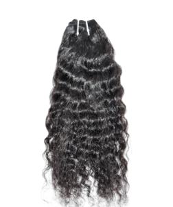 Vente en gros Extensions de cheveux humains vierges non traités à cuticules alignées 100% Cheveux humains bon marché de vendeur de temple indien ondulés - Product Image 6