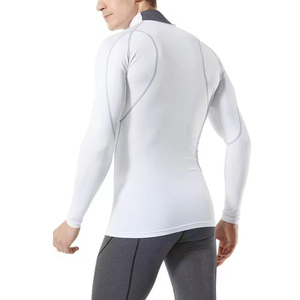 2026 Vente en gros Rashguard de Jiu Jitsu personnalisé de haute qualité pour hommes, à compression et manches longues, pour MMA et natation pour garçons - Product Image 5