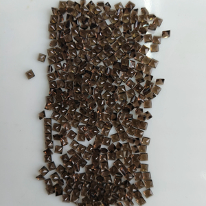 ควอตซ์สโมคกี้ธรรมชาติ 3 มม. ทรงสี่เหลี่ยมเจ้าหญิงคัท คุณภาพดีที่สุด พลอยเม็ดเดี่ยวสำหรับทำเครื่องประดับและสร้อยคอ - Product Image 2