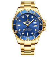Montre mécanique automatique de luxe TEVISE T801A pour homme, design squelette, bracelet en acier inoxydable, mode, affaires, étanche, OEM ODM
