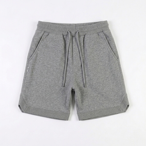 Men's 100% Cotton Solid Eco-Friendly Drawstring Shorts with Elastic Waist Quick Dry & <b>Waterproof</b> Casual Style - Product Image 1