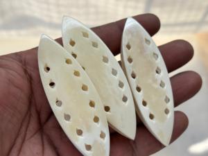 Premium hand carved bone tatting shuttles Smooth durable and perfect for intricate lacework Inquire now for bulk wholesale - Product Image 3
