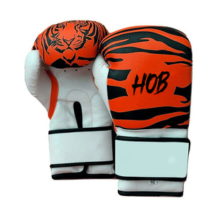 Gants de boxe professionnels à prix d'usine, logo personnalisé, gants d'entraînement en PU avec bandage de maintien, gants de boxe durables pour hommes - Product Image 2