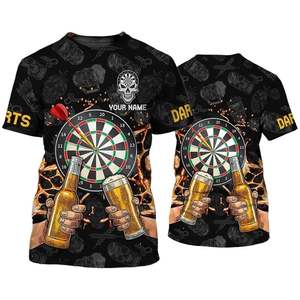 เสื้อโปโลพิมพ์ลายดิจิตอล 3 มิติ แบบกำหนดเองได้ สำหรับผู้ชายและผู้หญิง ออกแบบลายตามต้องการ พร้อมชื่อสั่งทำพิเศษ แขนสั้น - Product Image 5