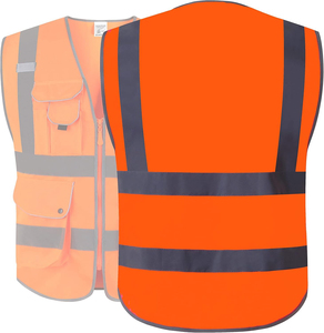 Uniformes de Trabajo Personalizados, Chaleco de Seguridad Reflectante, Chaleco de Seguridad Industrial Transpirable, Fabricante, Pedidos al por Mayor - Product Image 4