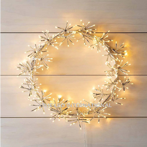 Modern Led <b>Lighting</b> Metal Gold Plated Aluminum New Latest Tabletop Art Style Christmas <b>Tree</b> Decoration - Product Image 6