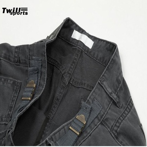 Pantalones de mezclilla TWILL SPORTS al por mayor para hombre, vaqueros personalizados de mezclilla suelta, estilo casual, lavado a la nieve, estilo urbano, otoño - Product Image 3