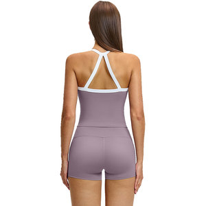 High Quality Women's <b>Sets</b> Versatile Vintage Wear Moisture Control Anti Wrinkle Daily Sportswear Breathable Women's 2 Piece <b>Sets</b> - Product Image 6