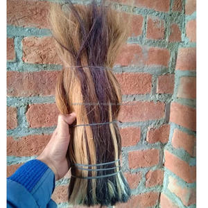 Meilleure vente de poils de queue de vache et de buffle noirs naturels pour la fabrication de poils de queue de brosse de l'Inde au meilleur prix - Product Image 2