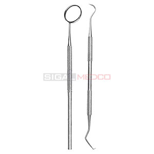 Basic Economy Professional Dental Hygiene Kit Stainless Steel <b>Plaque</b> <b>Remover</b> Set with Tartar Scraper <b>Tooth</b> Pick Dental Scaler - Product Image 3
