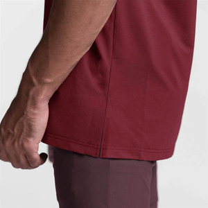 Débardeur tricoté respirant sans manches pour homme en polyester/coton, idéal pour la course à pied - Product Image 3