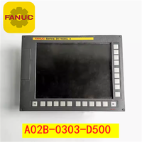 A02B-0303-D500 Orijinal Fanuc 0i-MC Kontrol Paneli CNC HMI Operatör LCD MDI Ünitesi PLC Programlama I/O Bağlantı İletişimi Modüler
