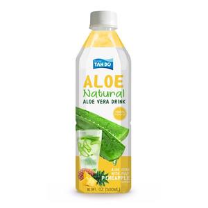 Jus de fruits aromatisé Tan Do Aloe Vera 500ml en bouteille PET, saveurs Ananas, Fruit de la Passion, Mangue, Noix de Coco, Aloe Vera, faible en gras, 100% pur, 10 Brix, Shake - Product Image 6