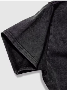 Soft Knitted Oversized Casual Streetwear Summer T-Shirt for Men - Product Image 4