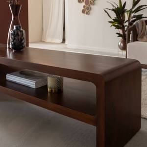 Soporte para TV de madera de mango Vandana Mira Zentrix - Product Image 3