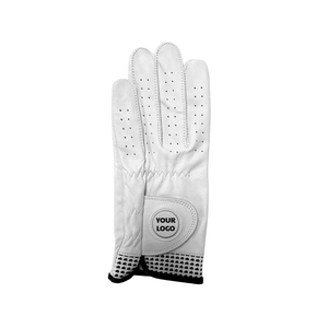 2026 Durable High <b>Grip</b> Non-Slip Men's Custom Color Golf <b>Gloves</b> <b>with</b> Genuine Leather Flexible for Competitive Play Performance VN - Product Image 1
