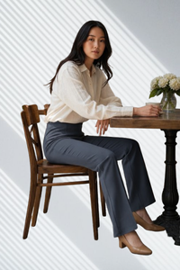 New Arrive Loose-fitting Long Pants <b>Elastic</b> <b>Waist</b> Solid Color Wholesale Casual Pants Fashion Women Girls Spring Summer <b>Trouser</b> - Product Image 1