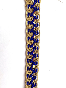 Ruban tressé en polyester 100% écologique de 14 mm pour chapeaux, chaussures, costumes, robes, artisanat, couture, textile décoratif - Product Image 3