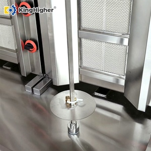 Thương Mại Gas Đôi Shawarma Máy 8 Burner Thép Không Gỉ Chuyên Nghiệp Doner Kebab Nướng Máy Tự Động Cho Nhà Hàng - Product Image 4