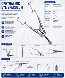 Retractor Quirúrgico AL MIDA con Brazos Ajustables, Manual, Certificado CE Clase I ISO13485 para Cirugía General - Product Image 6