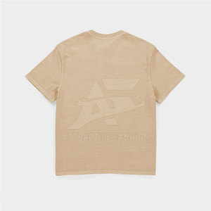 T-shirt décontracté léger effet délavé au soleil avec des caractéristiques de design confortables, t-shirt durable effet délavé au soleil pour hommes - Product Image 2