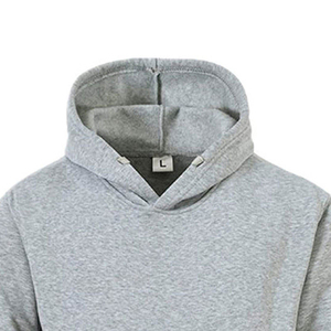 Ensemble de survêtement unisexe gris à capuche, 2 pièces, couleur unie, sweat-shirt et pantalon décontractés à longueur intégrale avec cordon de serrage - Product Image 5