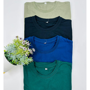 Soft & comfy high quality fabric solid color summer lightweight <b>T</b> <b>Shirt</b> for men with round <b>Collar</b> Men's Casual wear short sleeve - Product Image 2
