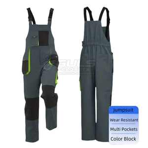 Combinaison de travail industrielle de sécurité, en coton et polyester, respirante, haute visibilité, pour les travaux de construction - Product Image 2