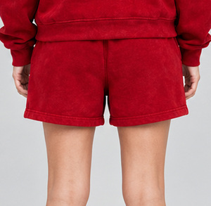 Custom Women Hoodie Shorts <b>Set</b> Polyester Cotton Casual Streetwear Screen Printing Personalized OEM <b>Lounge</b> Matching <b>Two</b> <b>Piece</b> <b>Set</b> - Product Image 6