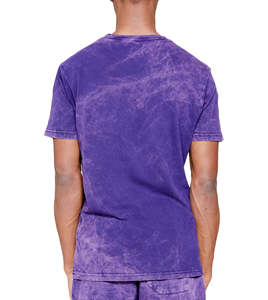 Camiseta Vintage Lavada para Hombre al por Mayor, Estilo Oversize con Lavado Ácido, Precio de Fábrica OEM ODM, Logotipo Personalizado, Algodón Liso - Product Image 2