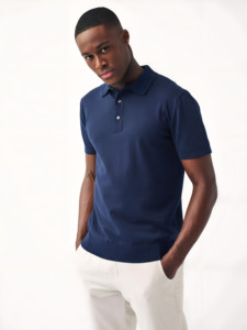 Polo pour hommes de haute qualité, design personnalisé, nouveau style, couleur unie, services OEM à prix abordable, options grandes tailles - Product Image 2