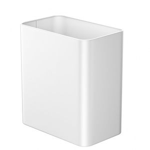 Cestino per Rifiuti in Acciaio Inox da 2,4 Galloni, Contenitore Sottile in Metallo per Ufficio, Camera da Letto, Cucina o Bagno - Product Image 1