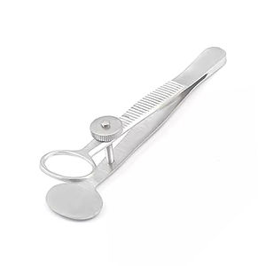 Pinzas Desmarres Chalazion Manuales Grandes de Acero Inoxidable, Herramienta Quirúrgica Oftálmica para Párpados, Alta Calidad, Certificación CE - Product Image 3