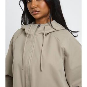 2026 Lightweight Hood Windbreaker Jacket Soft shell Warm Fleece Winter Hiking <b>Coat</b> Utility Pockets Custom Size Color Women <b>Top</b> - Product Image 2