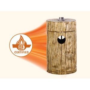 Chauffe-terrasse au propane de 48 000 BTU Terrafab Base avec réservoir de gaz interne, brun clair - Product Image 4