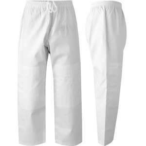 Uniforme de Karate Gi, Pantalón Blanco, Traje de Artes Marciales, Bordado de Logotipo Personalizado, Uniforme de Entrenamiento para Adultos y Niños, Venta al Por Mayor - Product Image 1