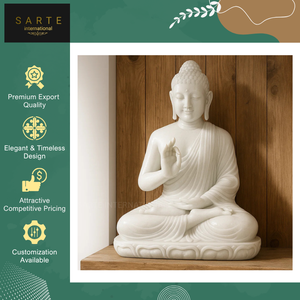 Decoración Espiritual Tallada a Mano de Primera Calidad, Diseño Moderno Ecológico, para Mesa de Salón, Dormitorio o Templo - Product Image 5