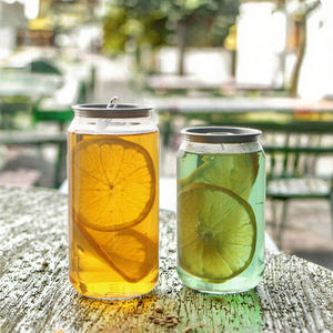 Tinh Dieu ฝาอลูมิเนียมสำหรับใส่ชานมคุณภาพสูงจากเวียดนามขวดพลาสติกสำหรับสัตว์เลี้ยงมีฝาปิดพิมพ์ดิจิตอลหลายขนาด - Product Image 2