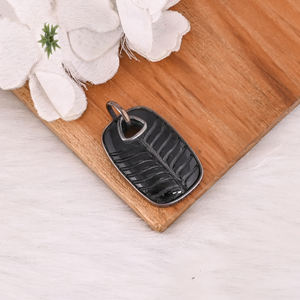 Colgante de Plata de Ley 925 con Ónix Negro, Hecho a Mano, con Piedra Preciosa Natural - Product Image 3