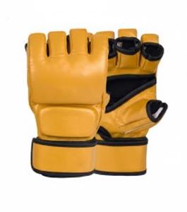 Guantes de Entrenamiento de MMA con Logotipo Personalizado, de Cuero PU con Cordones en los Dedos, que Absorben la Humedad, Equipo de Combate - Product Image 3