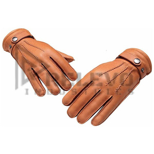 Deer Leather Flame Genuine Leather Men's Motorbike <b>Gloves</b> for Cycling <b>Gloves</b> Warm Thickened Winter <b>Gloves</b> for Men Motorcycle - Product Image 3