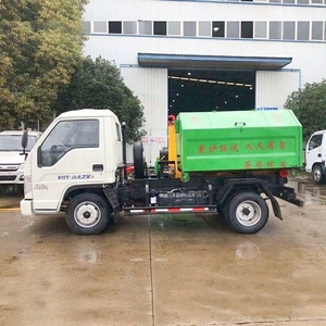 รถยก3ton ทิ้งขยะแบบม้วนออกได้4ton รถเก็บขยะดีเซลแบบแมนนวล - Product Image 1