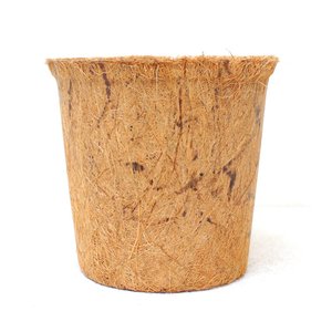 Macetas de fibra de coco natural, paquetes de macetas de coco de fábrica directa, soporta bajo costo de envío - Product Image 1