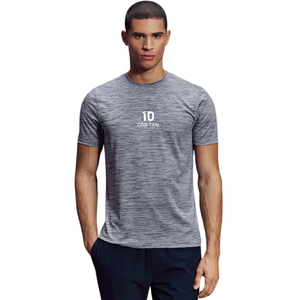 T-shirt de performance Space Dye pour homme, à séchage rapide, respirant, léger, à manches courtes, pour la gym, la course et le sport - Product Image 1